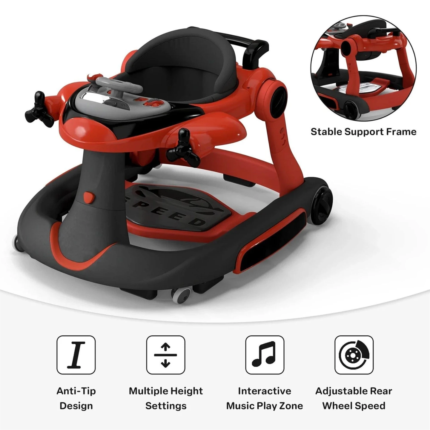 5-in-1 Baby Activity Walker