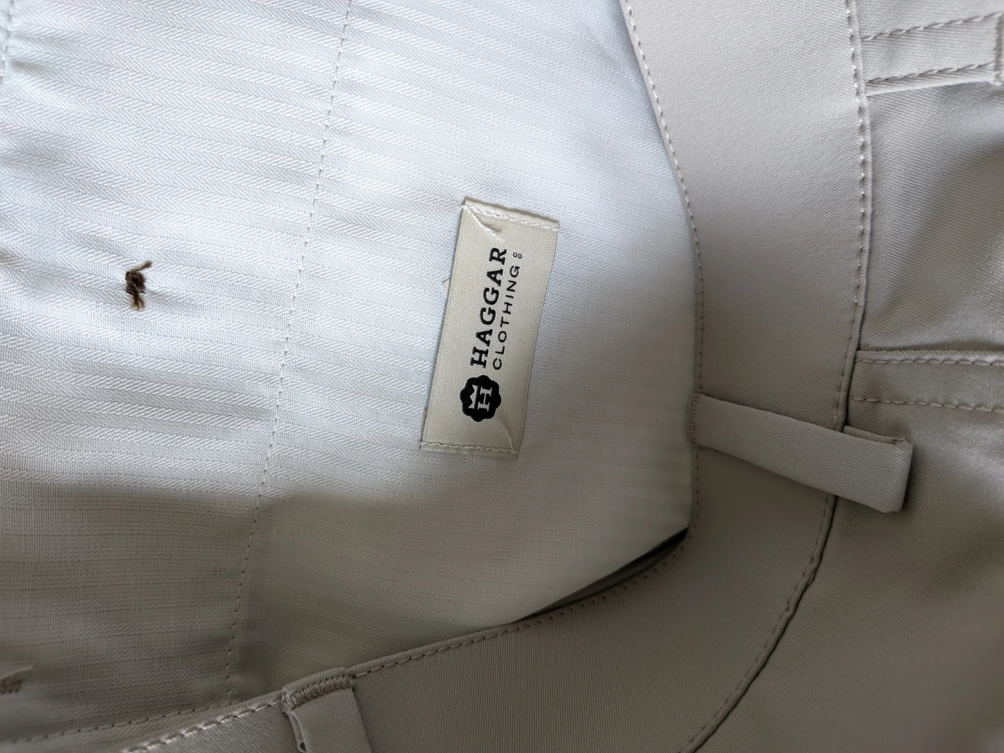 🏈Haggar Clothing Co. Beige Dress Pants - photo 5