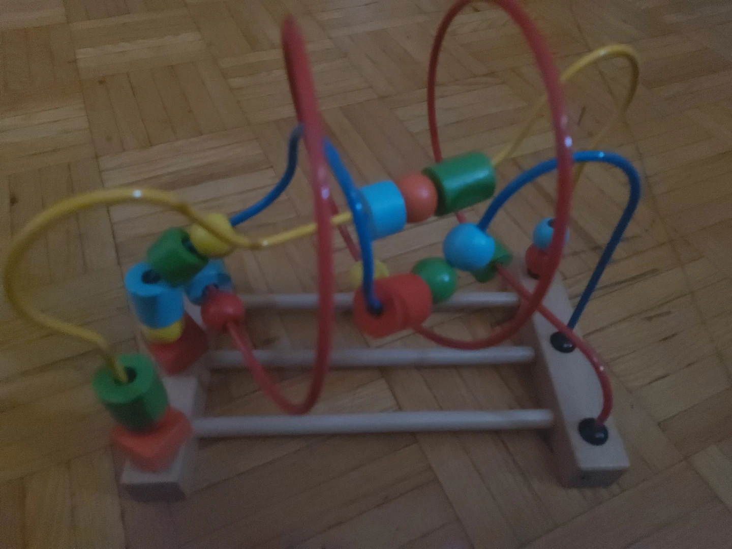Wooden Bead Maze Toy