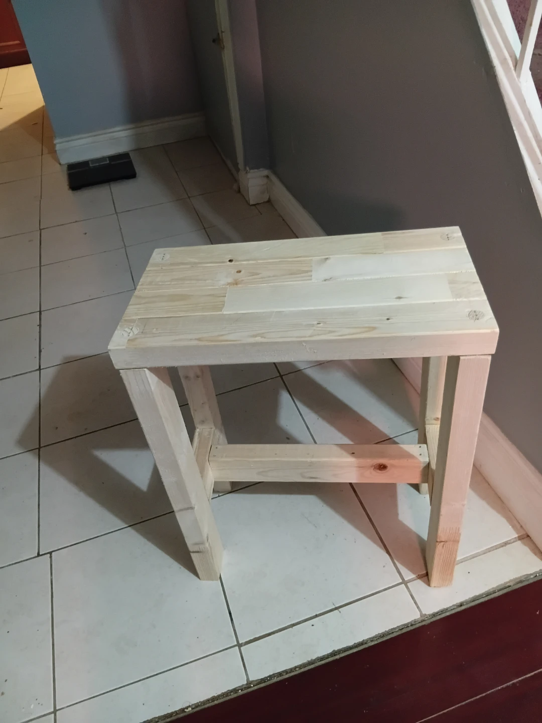 Wooden Stool - photo 2