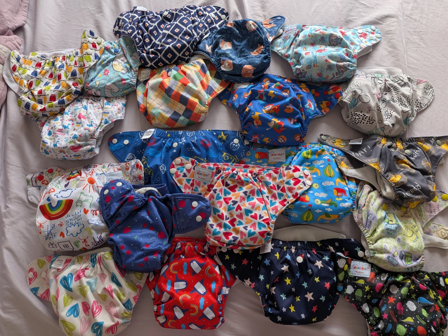 Assorted Reusable Cloth Diapers - photo 3