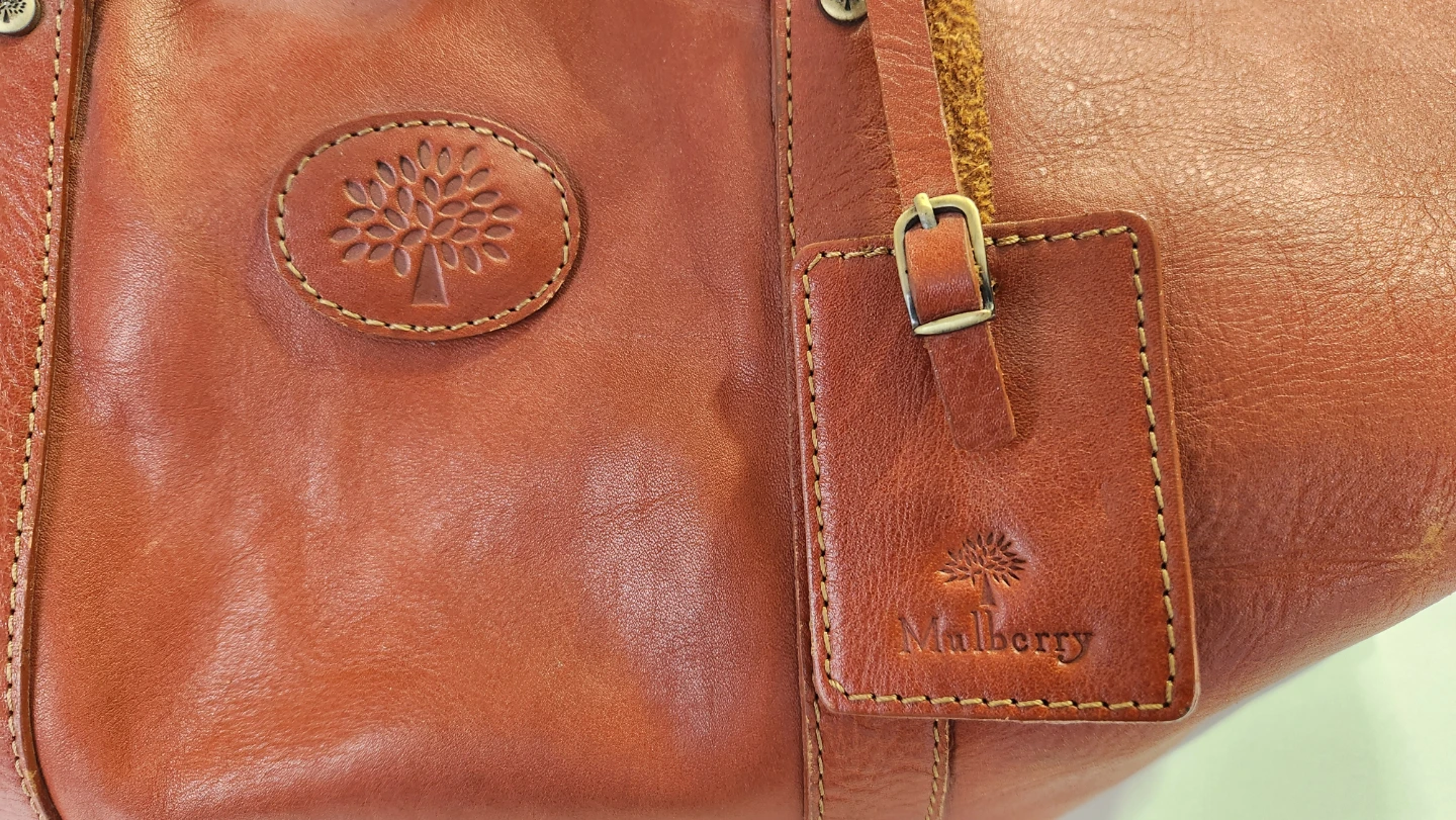 Mulberry Leather Travel Holdall Bag - photo 2