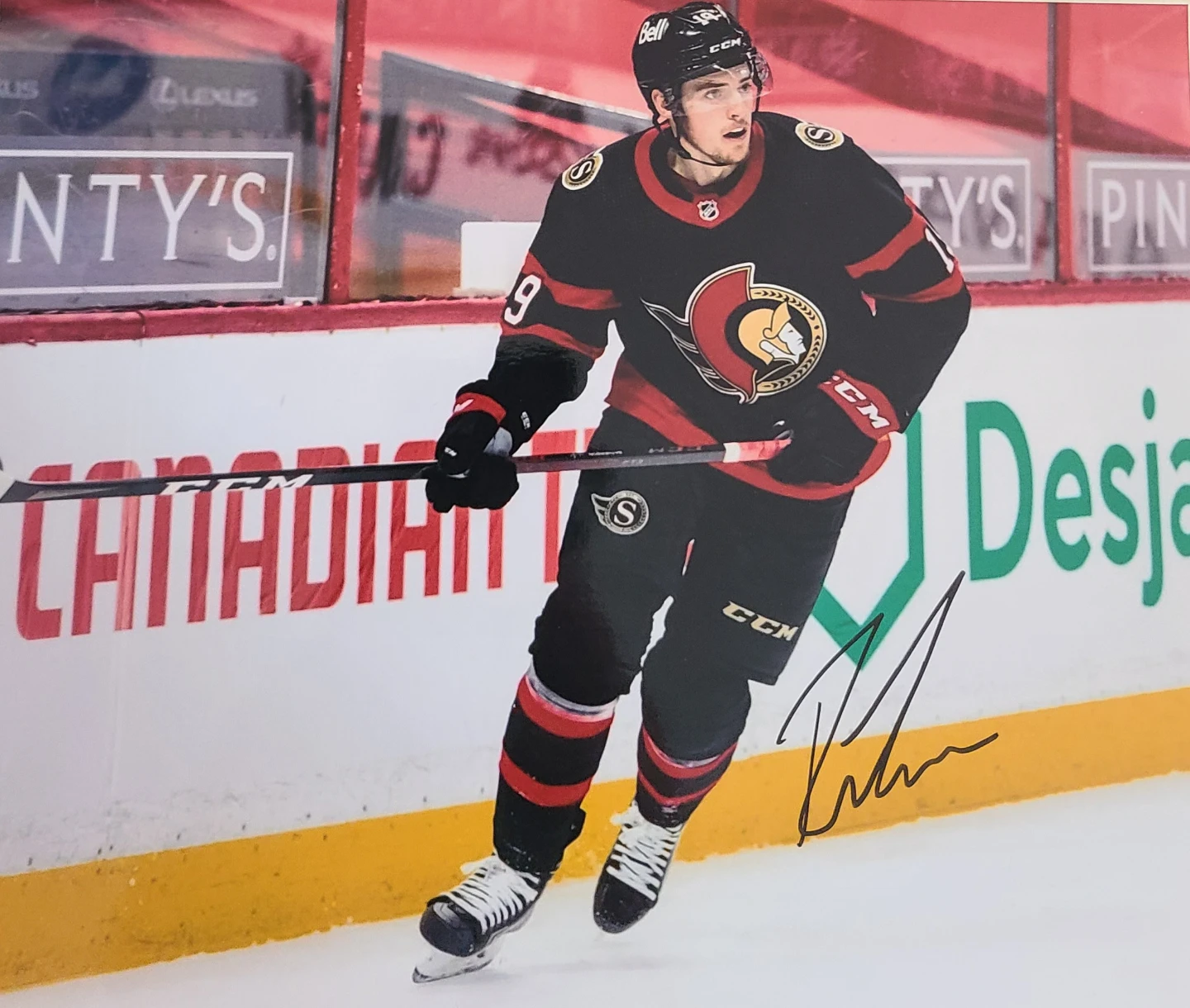 Ottawa Senators 2025-2026 Autographed NHL Photos With COA'S - photo 5