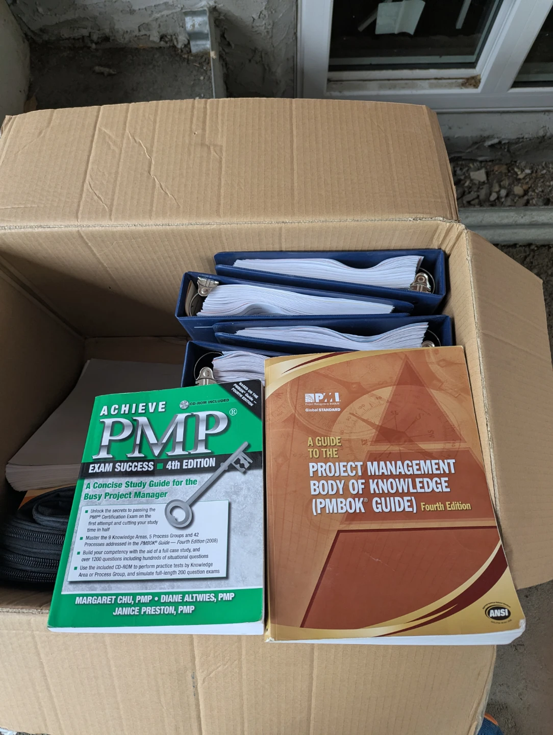 PMP Exam Preparation Books