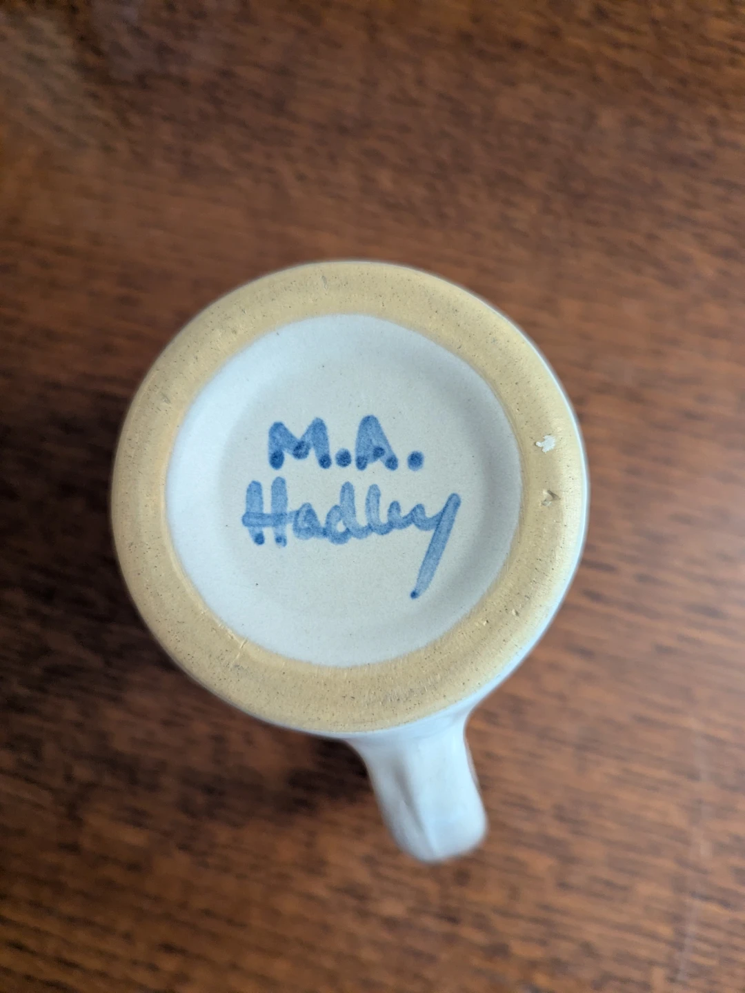M.A. Hadley Nantucket Whale Pottery Mug - photo 3