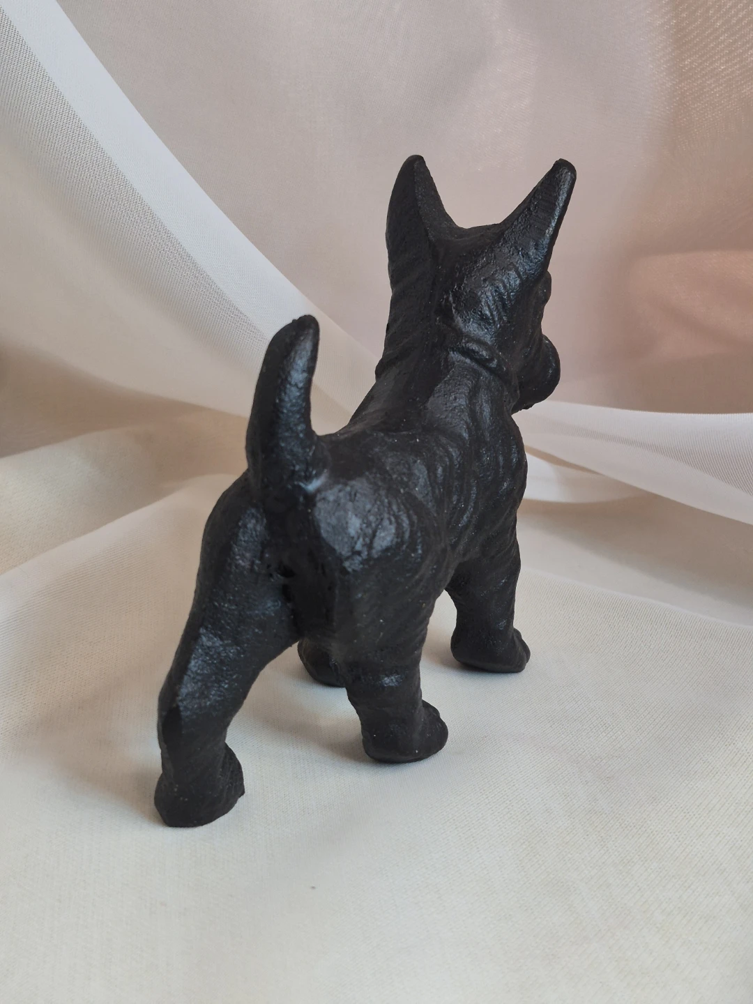 So Cute Solid Cast Iron 4 1/2" x 5" Scottish Terrier Scottie Dog - photo 5