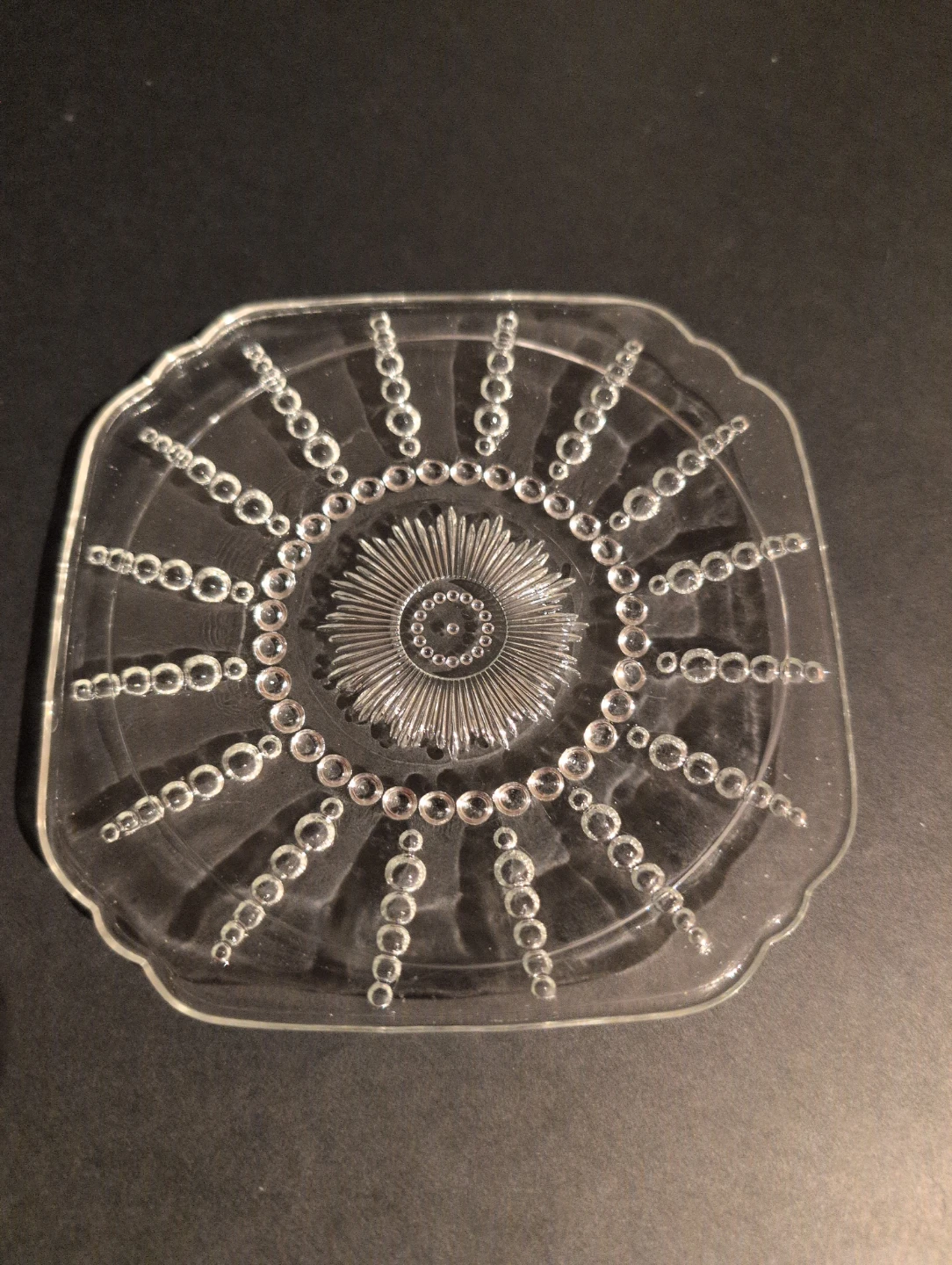 Set of 2 Vintage Federal Depression Glass Plates - photo 3