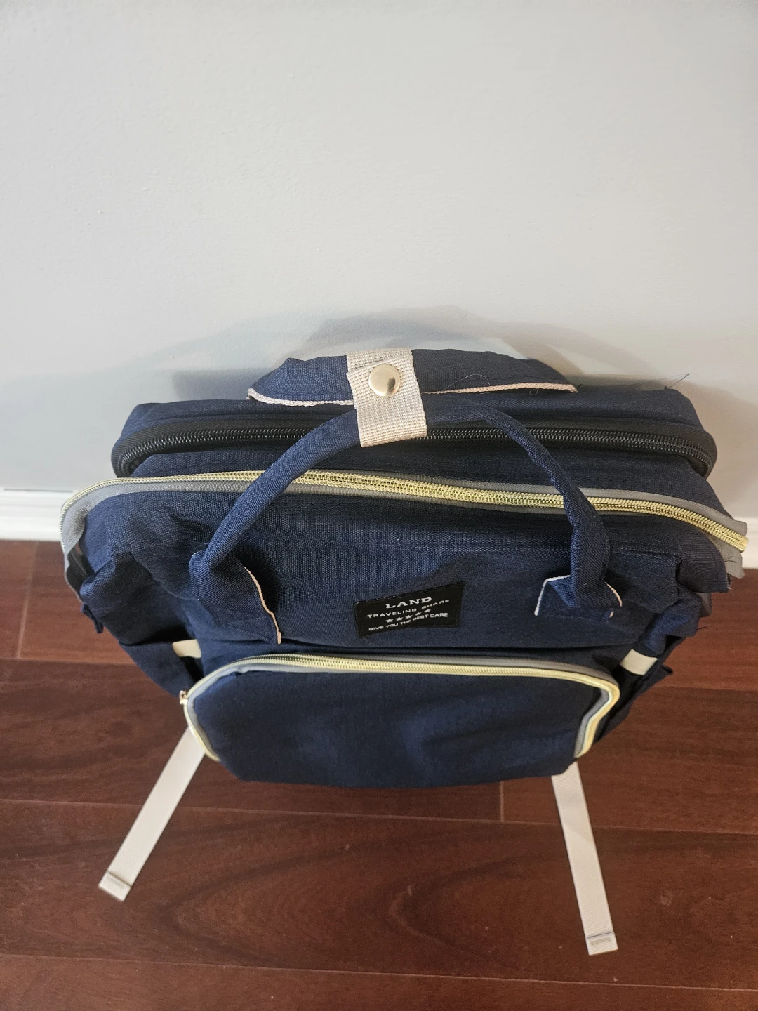 Diaper Bag Backpack with Changing station - photo 3