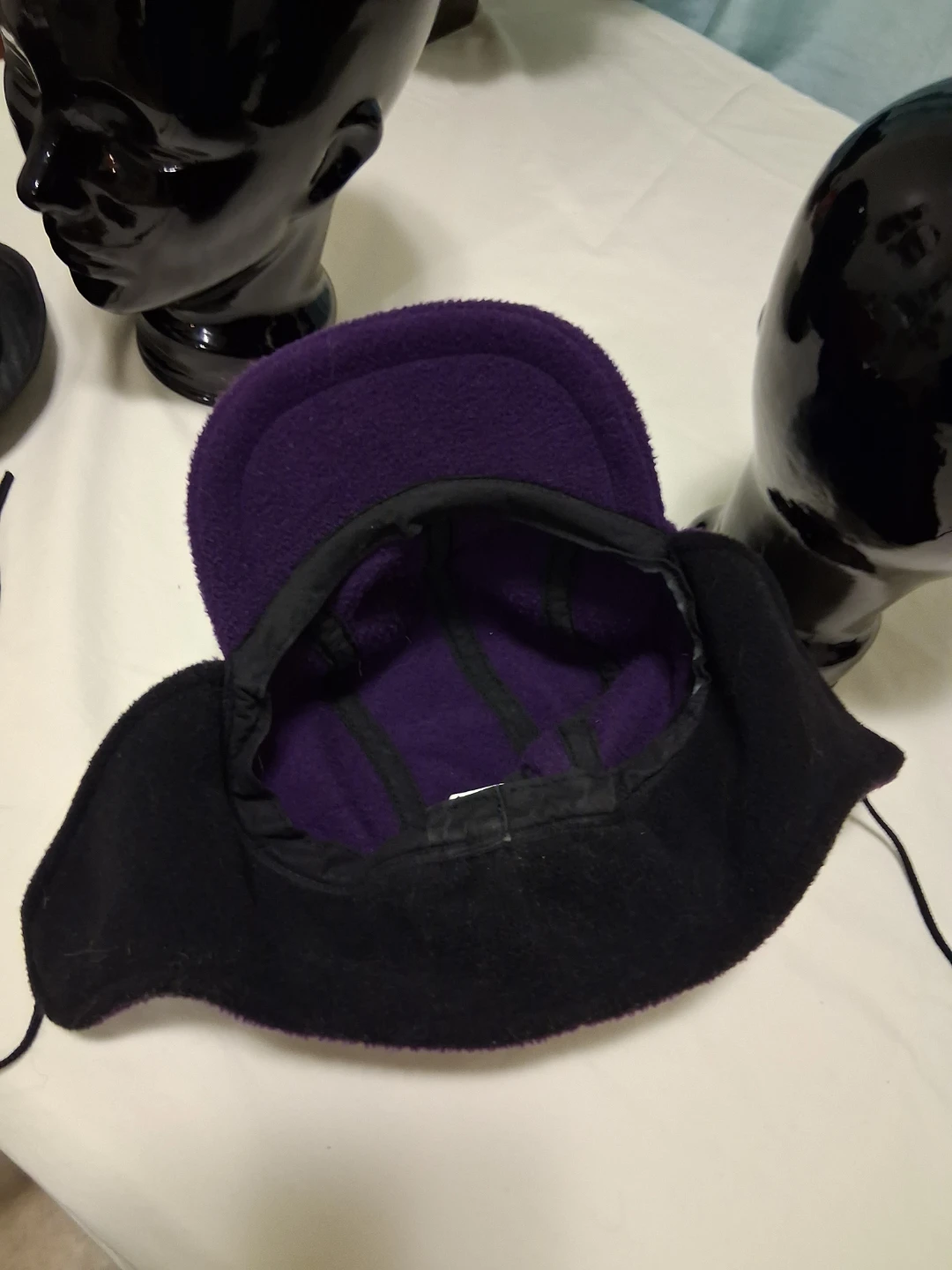 Purple Fleece Earflap Hat - photo 5
