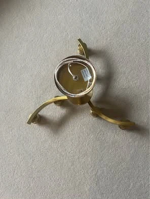 5-Light Gold Chandelier with Glass Shades - photo 3