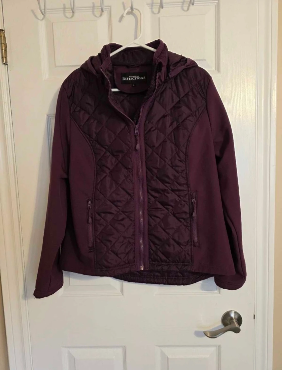 Northern Reflections Purple Quilted Jacket
