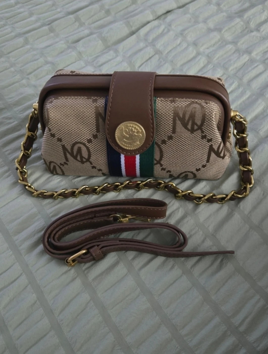MQ Pattern Crossbody Bag - photo 3