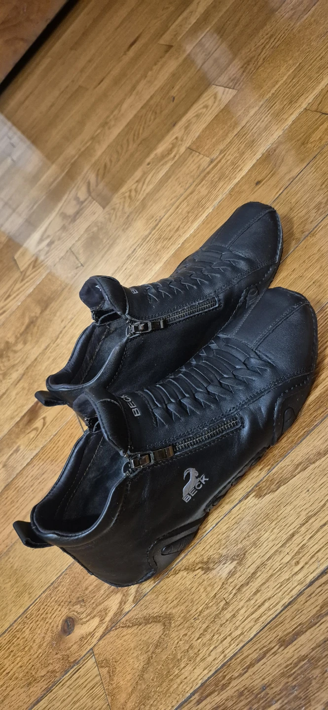 Beck Black Leather Shoes - photo 3