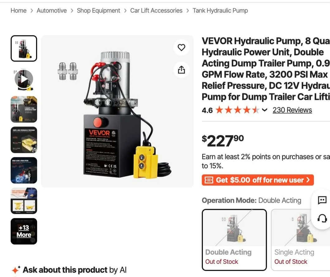 Hydraulic pump