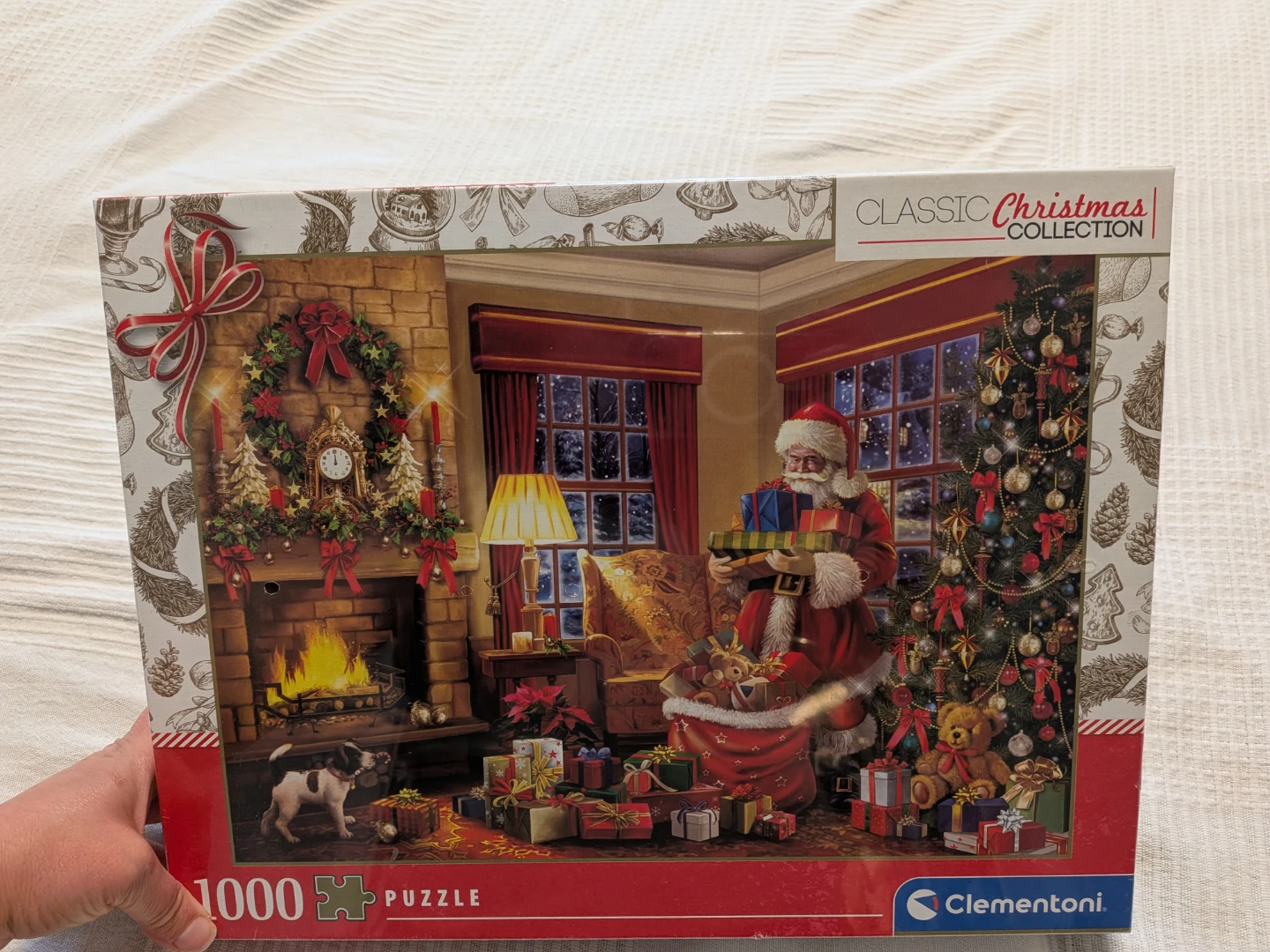 Clementoni 1000 Piece Christmas Jigsaw Puzzle🏈