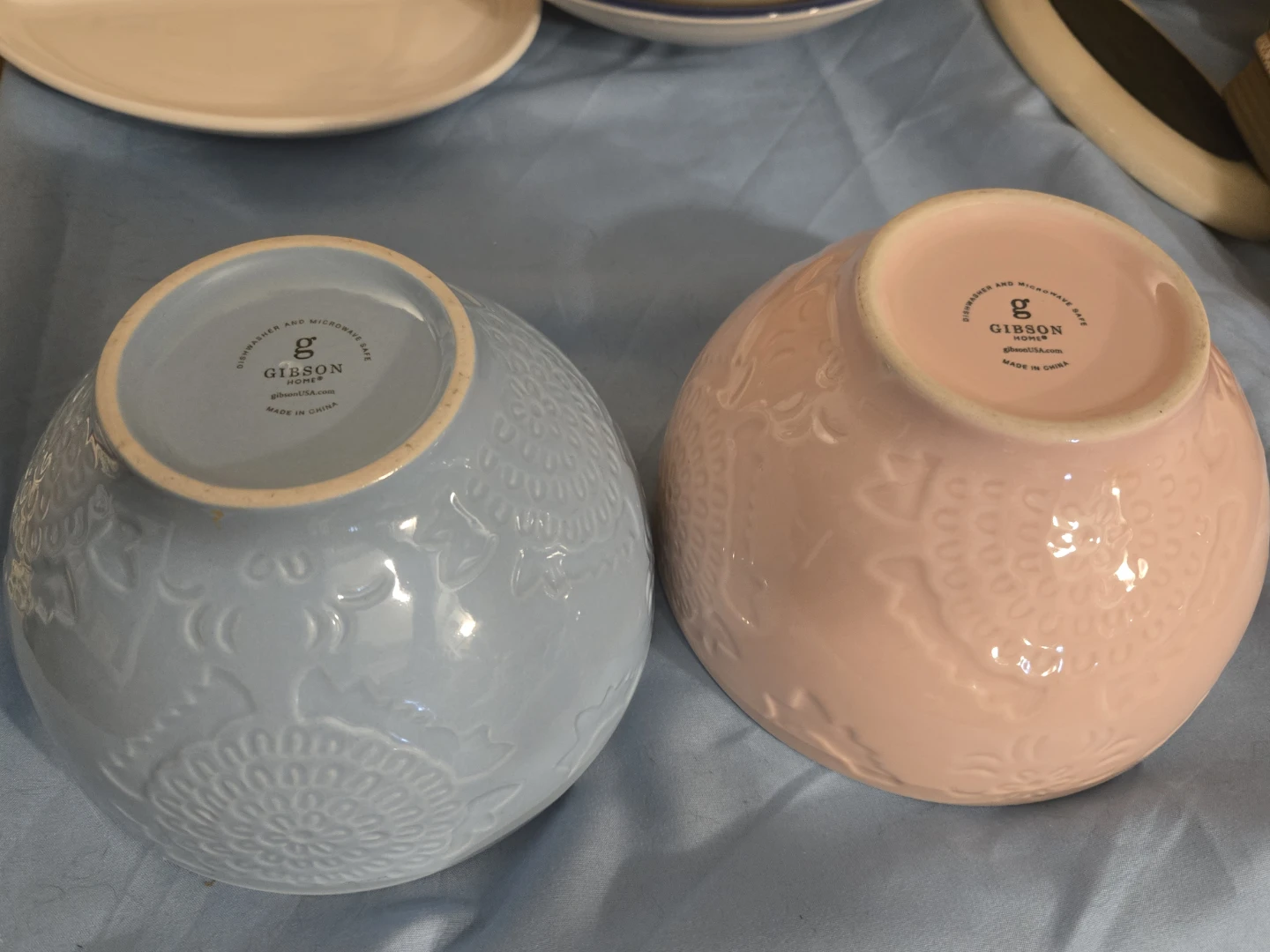 Gibson Home Embossed Bowls - Set of 2 - photo 2