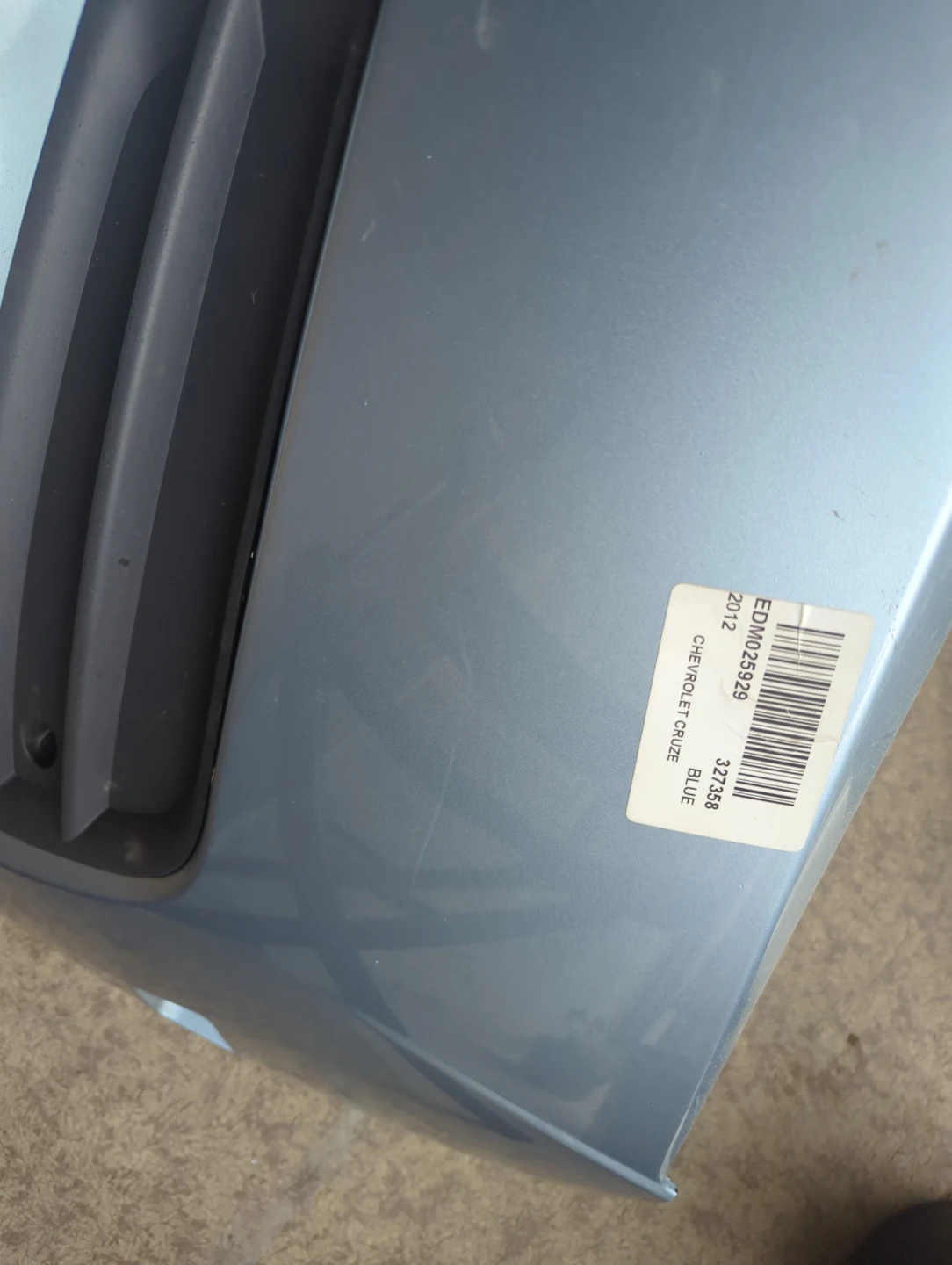 2012 2013  Chevrolet Cruze Front Bumper - photo 2
