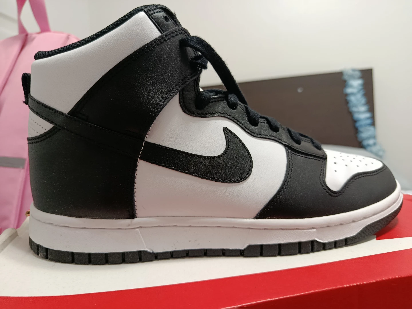 Nike Dunk High Panda Sneakers - photo 2