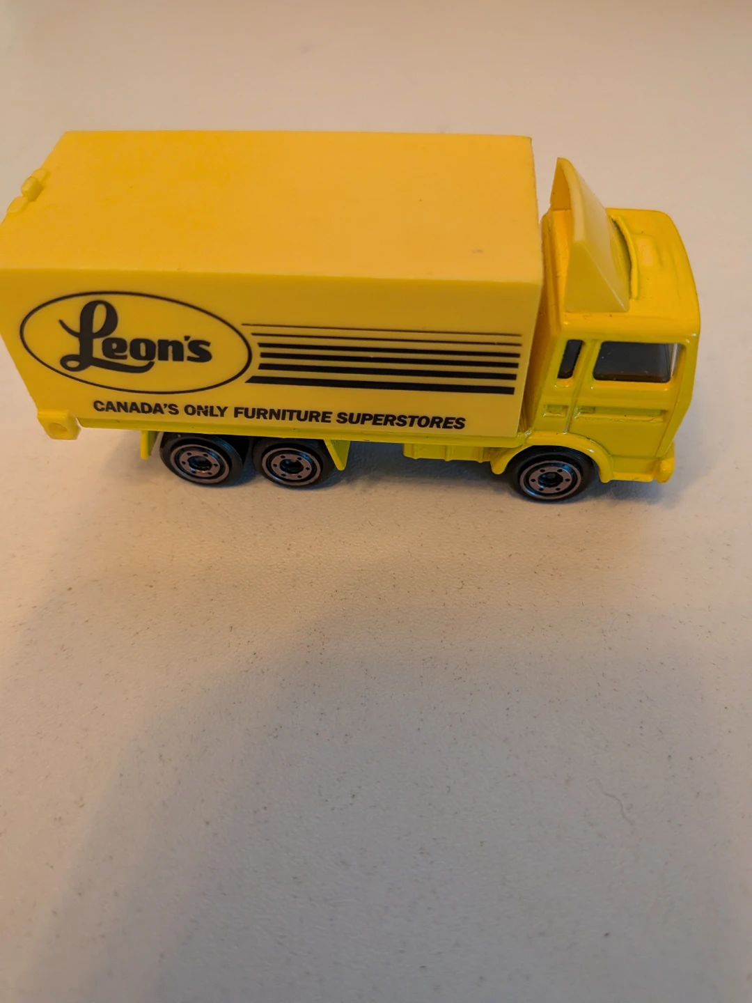 Vintage Leon's Furniture Die-Cast Toy Truck