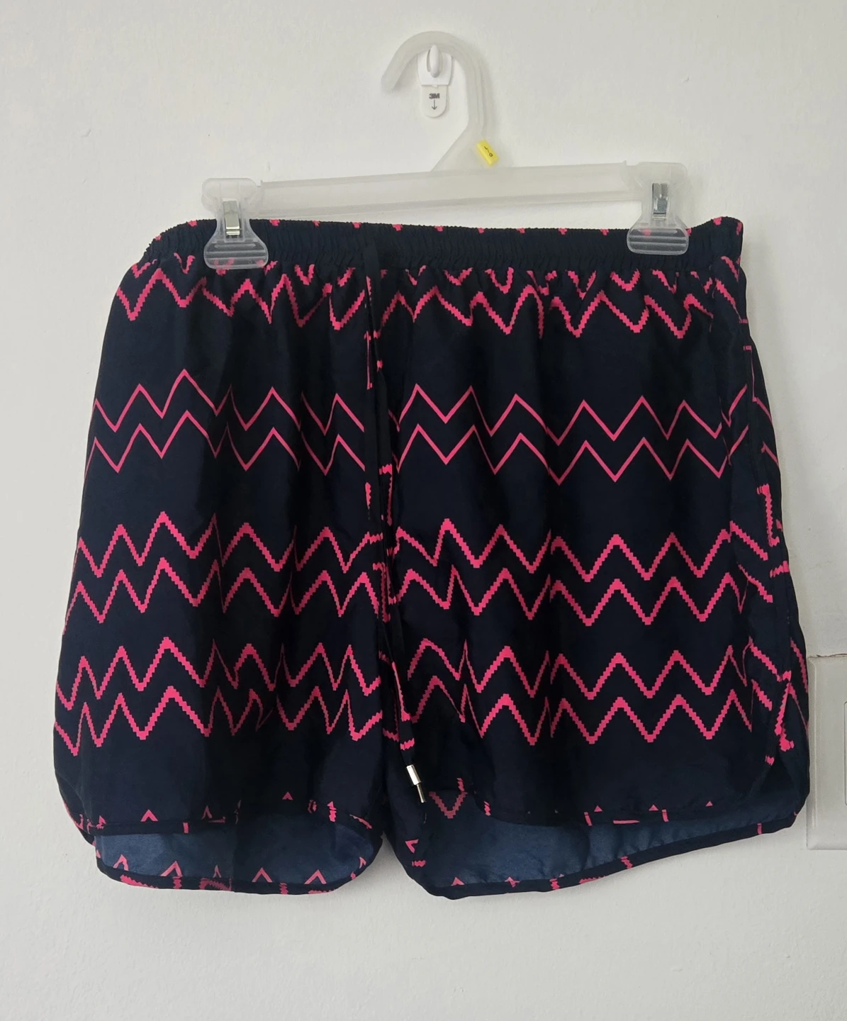 Two pairs of printed shorts