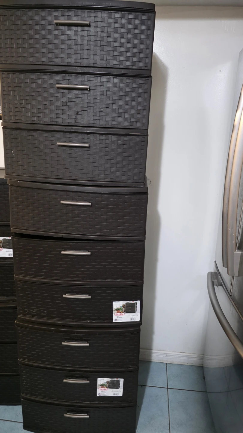 Sterilite Woven 6-Drawer Storage Tower