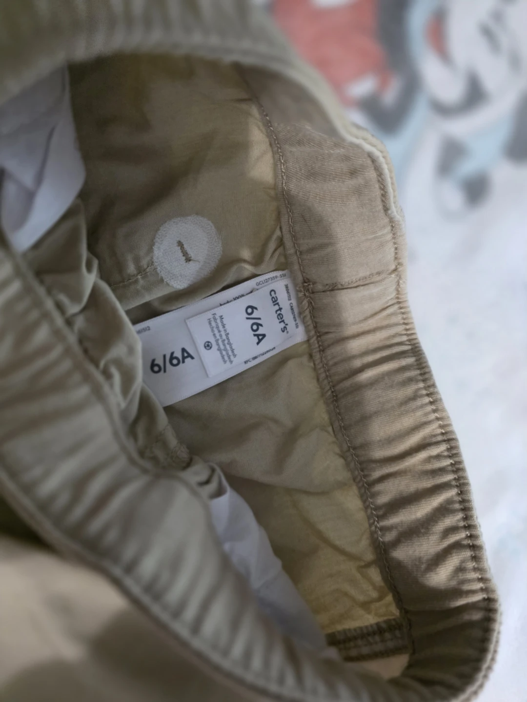 Levi's & Carter's Kids Cargo Joggers - Size 6 - photo 2