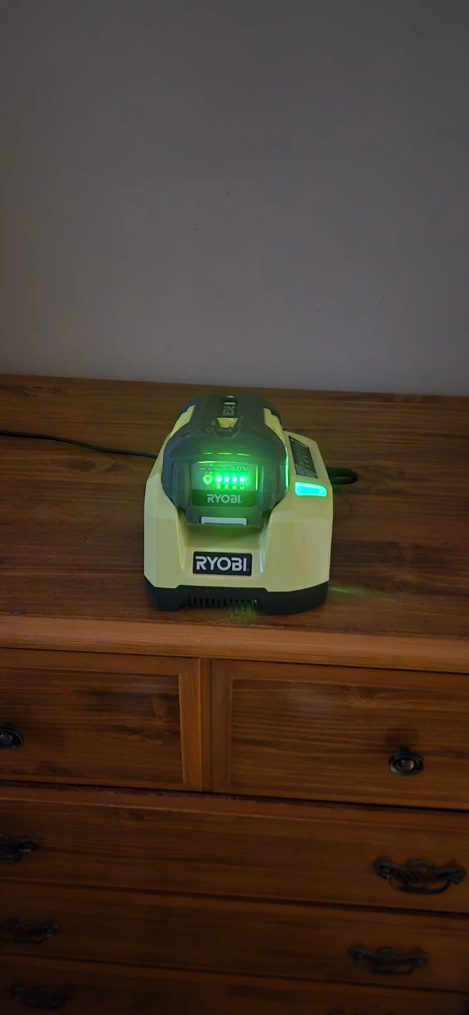 Ryobi 40v 4.0Ah Lithium-ion Battery And Rapid Charger - photo 3