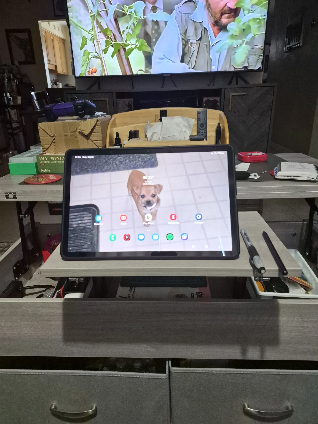 Samsung Galaxy Tab S7 with Spigen Tough Armor Case - photo 4
