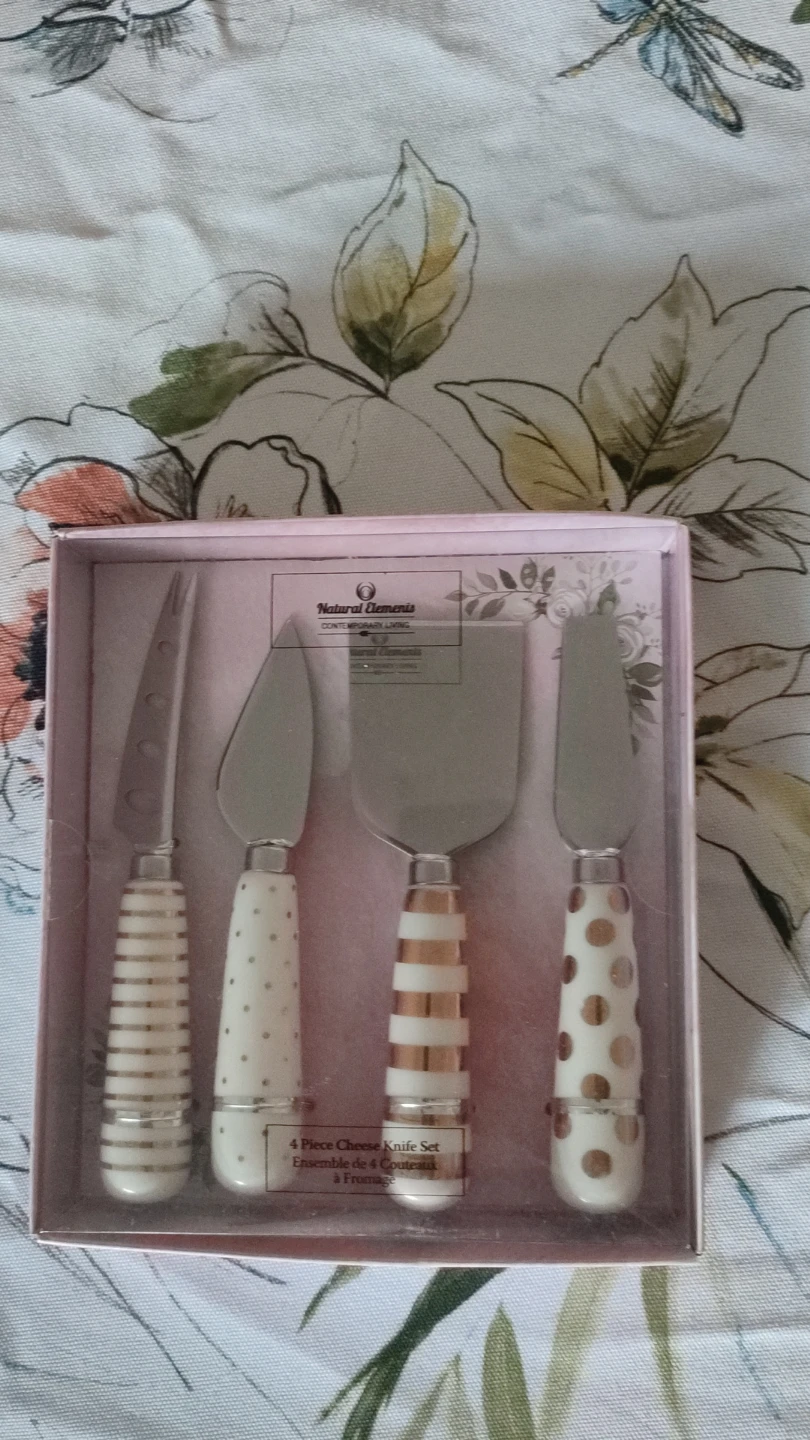 Natural Elements 4-Piece Cheese Knife Set