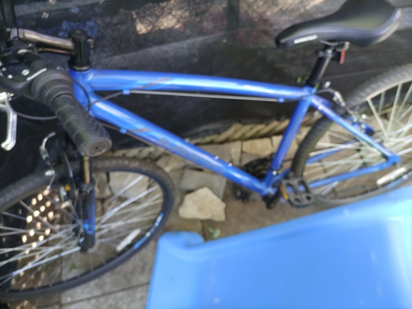 Blue super cycle mountain bike - photo 2