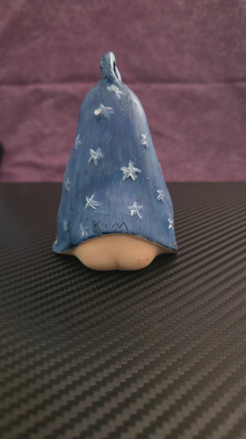 Ceramic baby bell figurine - photo 2