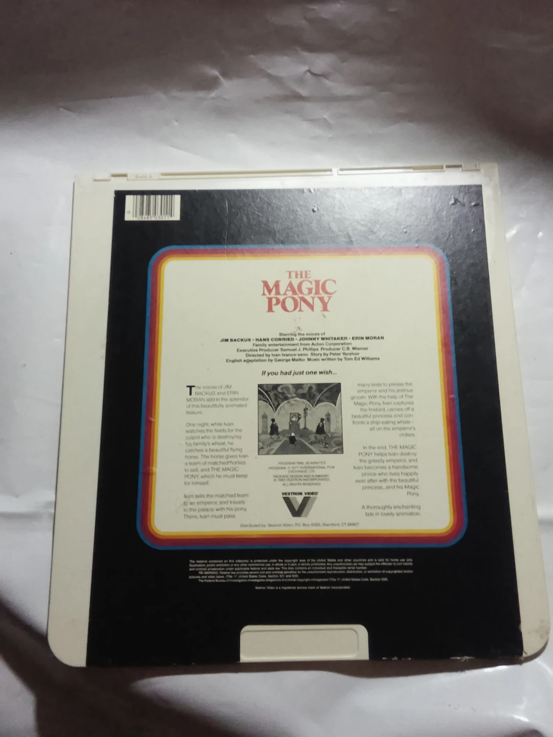 The Magic Pony CED Videodisc - photo 2