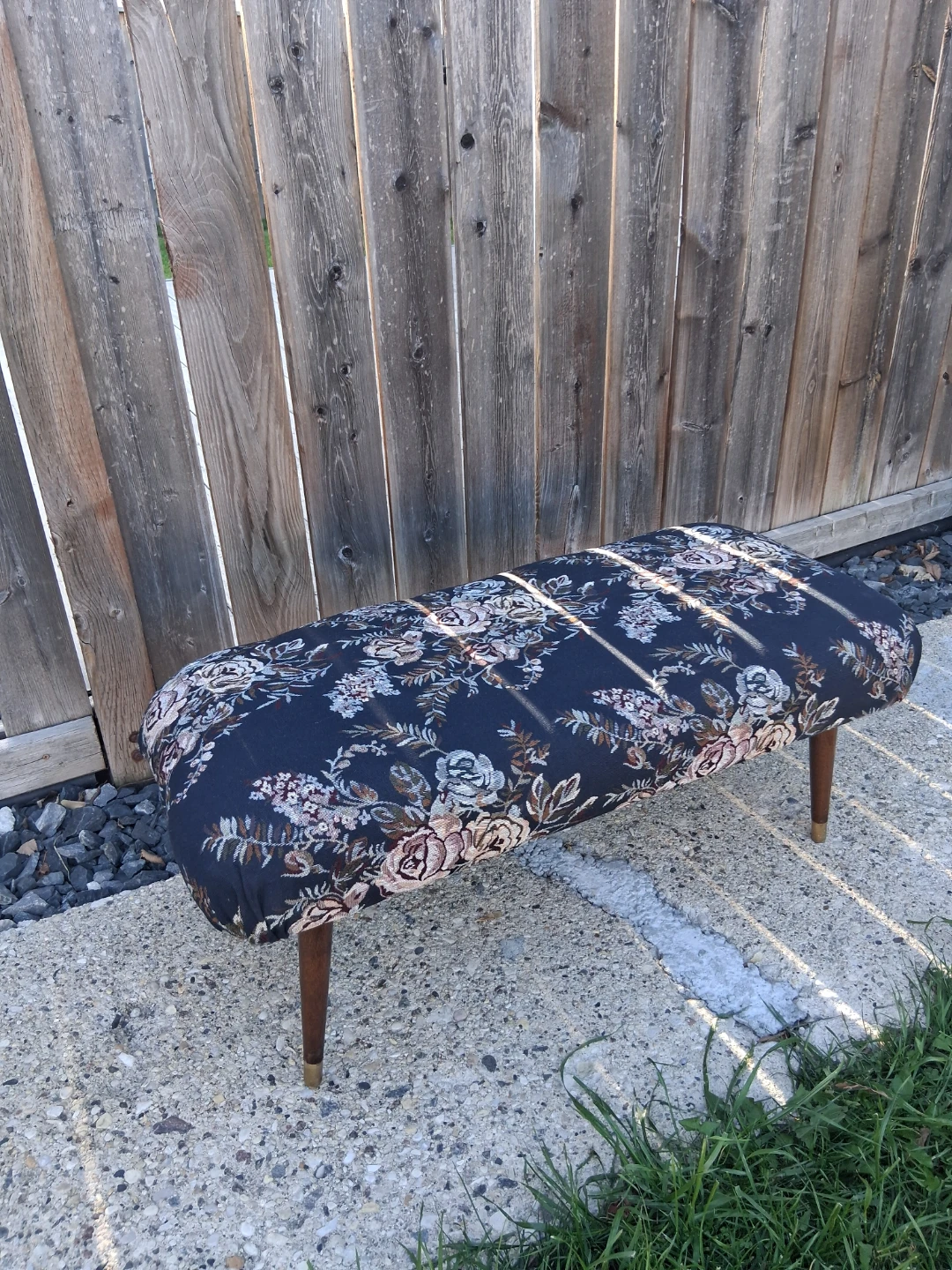 Floral Print Bench - photo 4