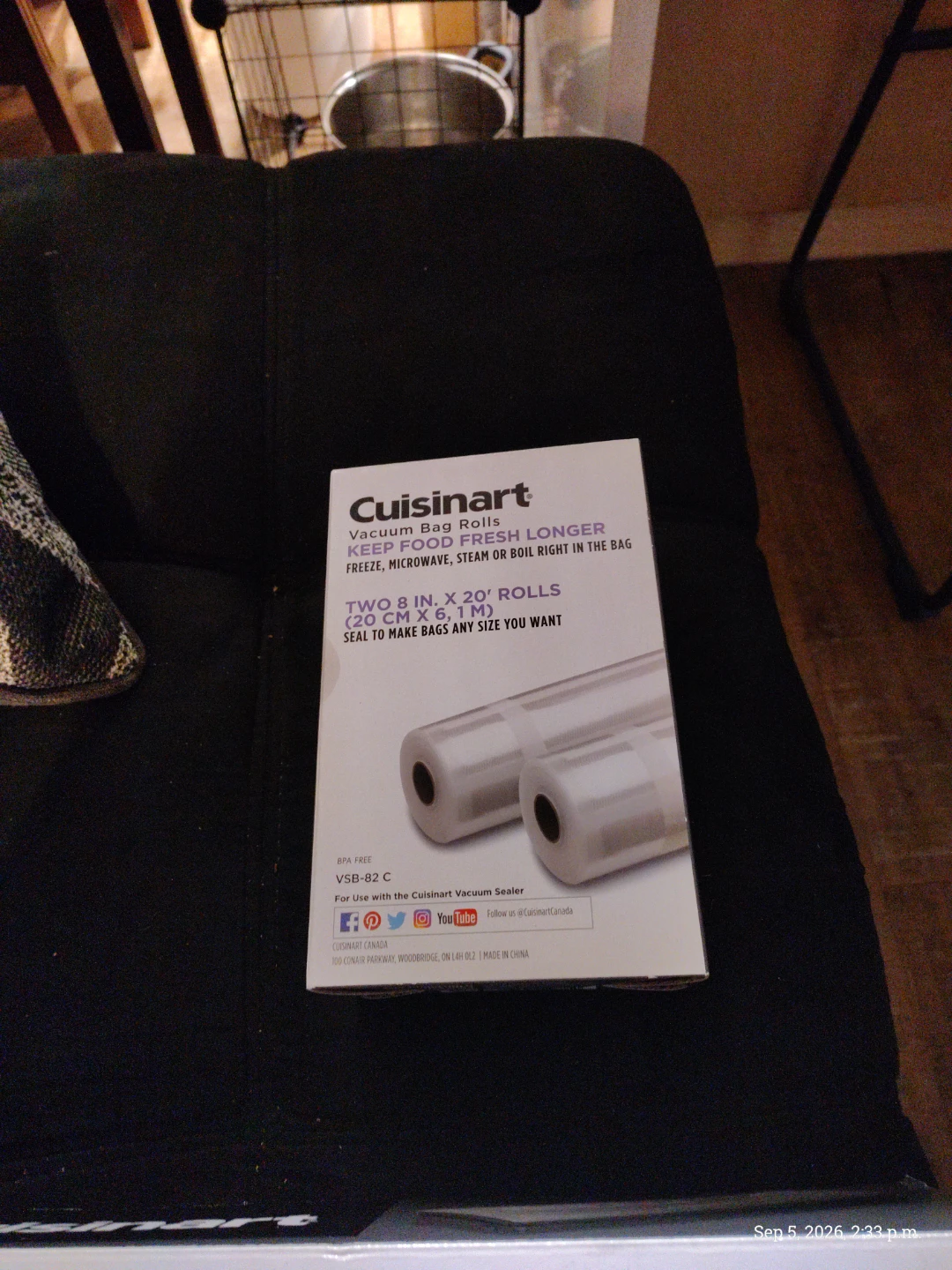 Cuisinart Vacuum Sealer and Bag Rolls - photo 2