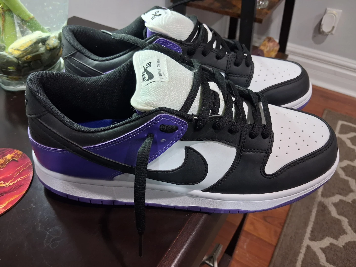 NEW Mens 12 Nike SB Dunk Low Pro Court Purple