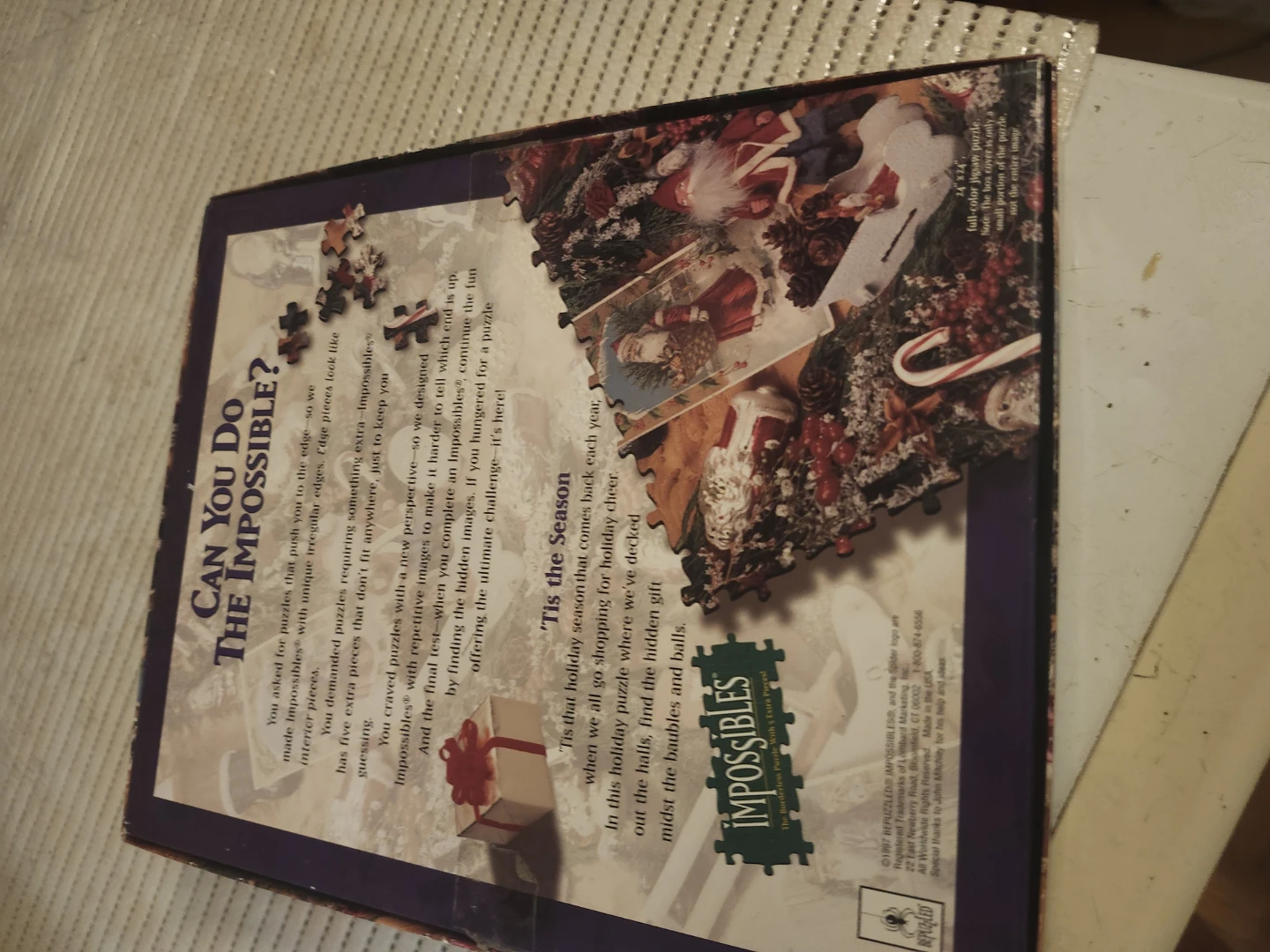 Impossibles Tis The Season 755 Piece Puzzle - photo 3