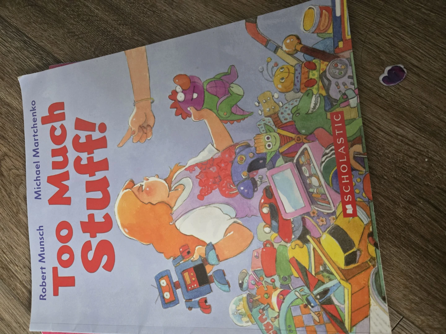 Too Much Stuff! by Robert Munsch 🏈