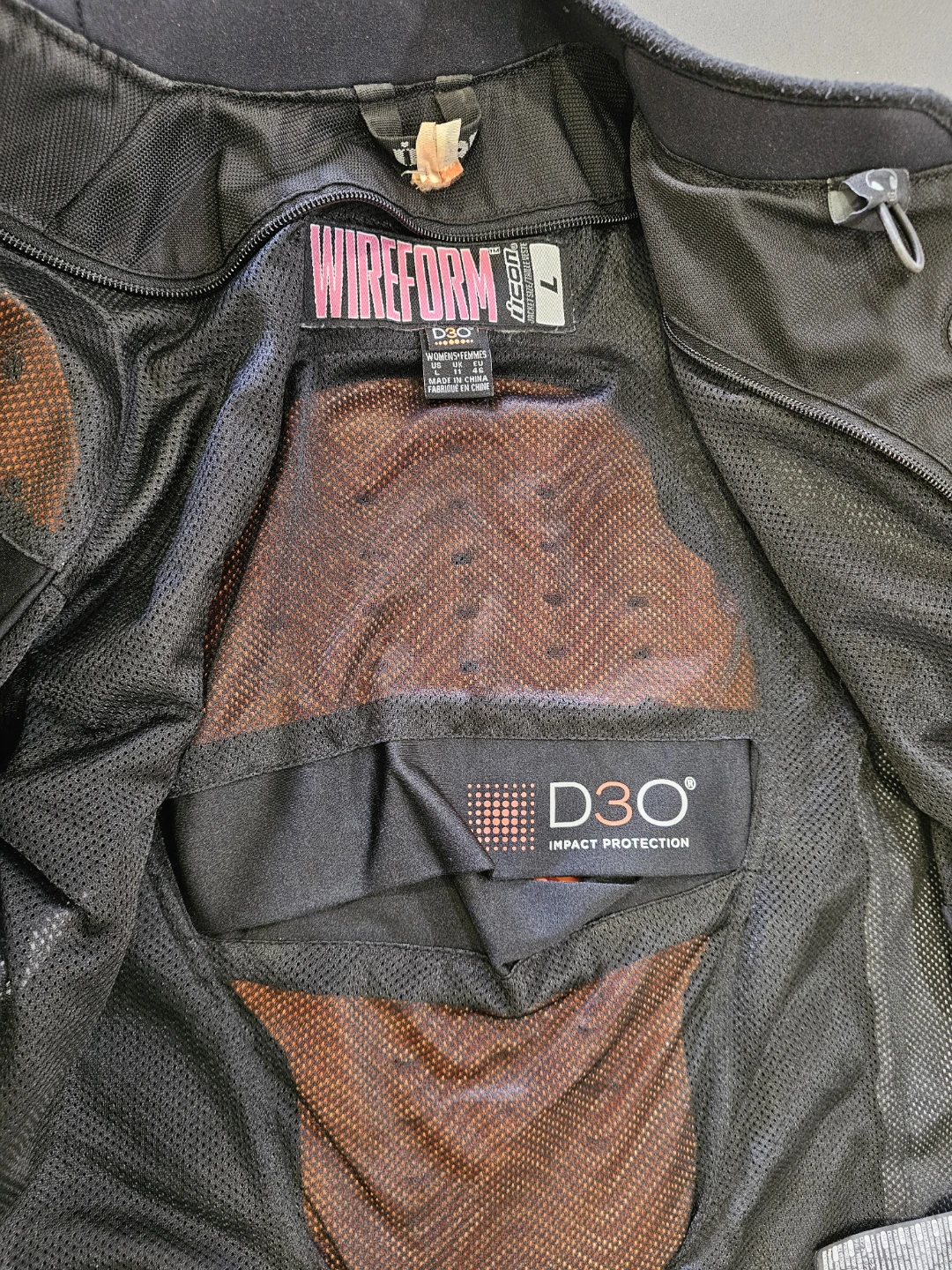 Icon Wireform Women's Motorcycle Jacket