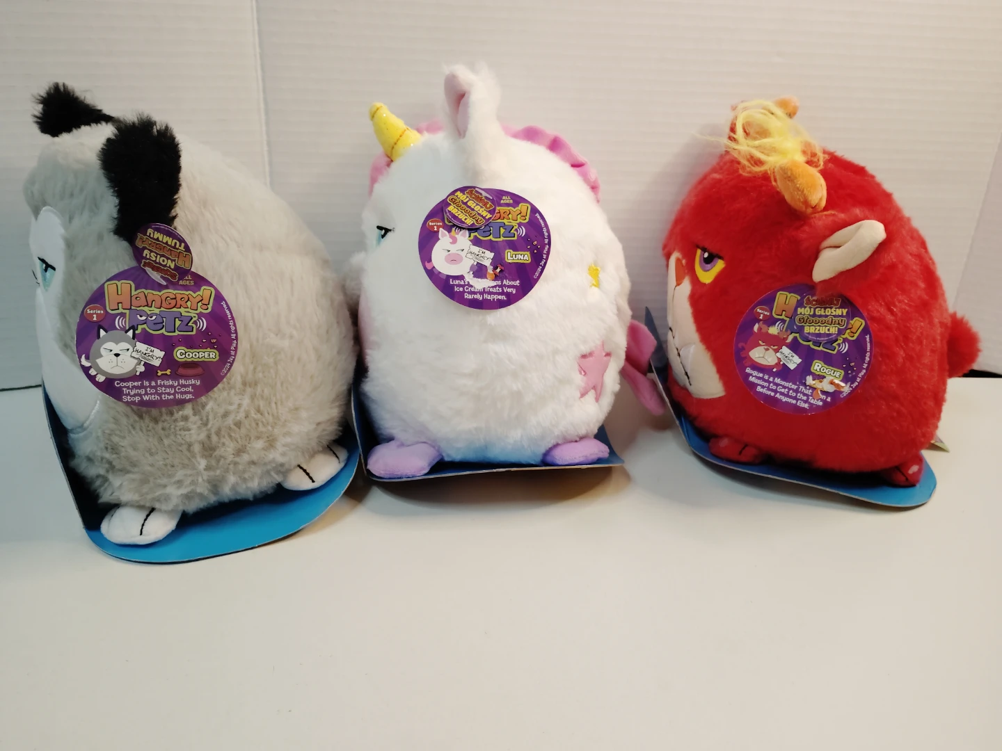 Set of 3 Hangry Petz Plush Toys - photo 3