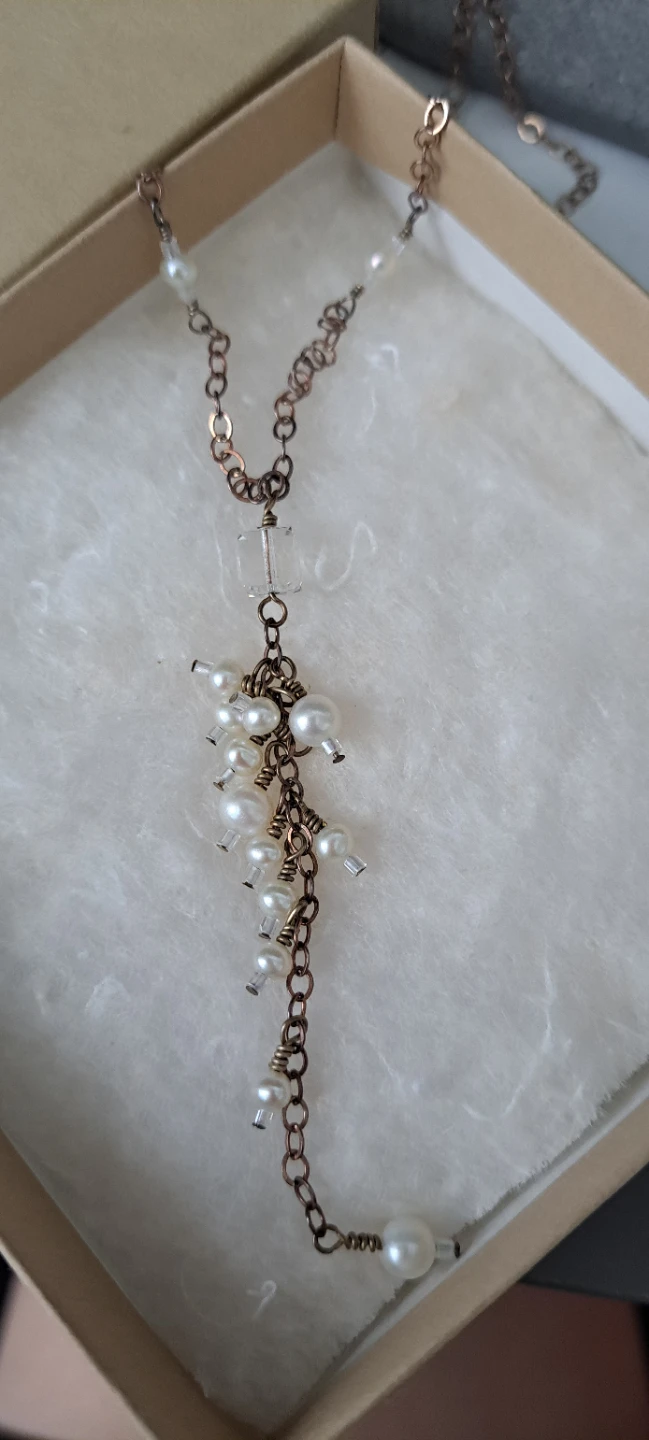 BRAND New Caribou Crossings pearl necklace