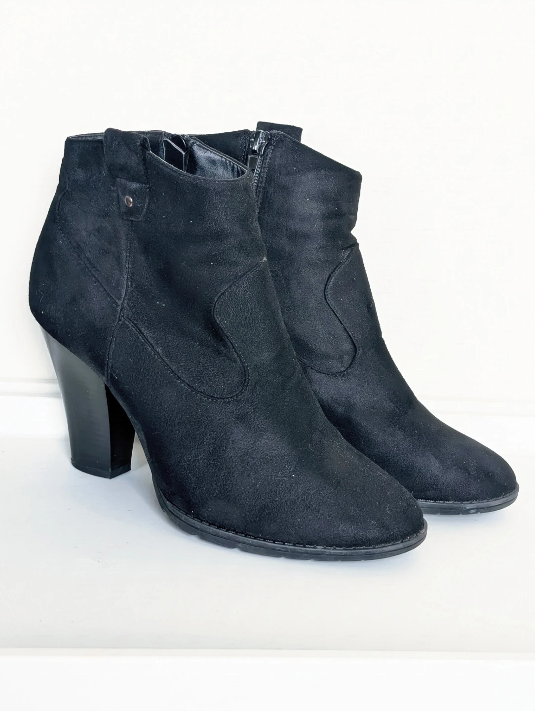 George Black Ankle Boots Size 9 - photo 4
