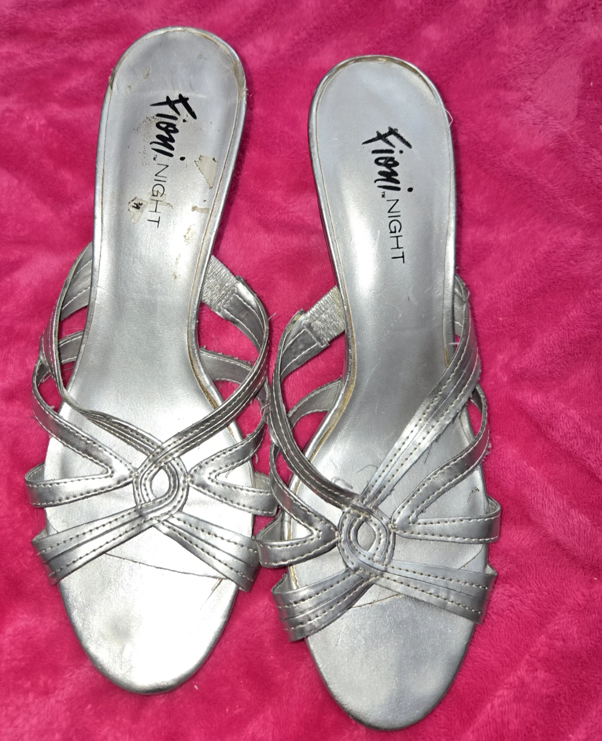Fioni Night Silver Heeled Sandals - photo 3