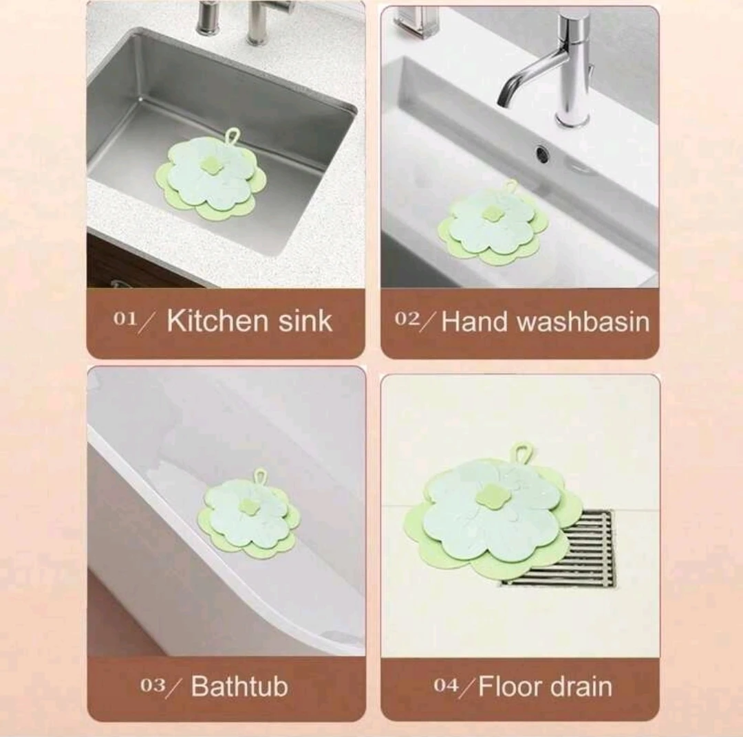 Flower Shape Sink Drain Stopper - photo 3