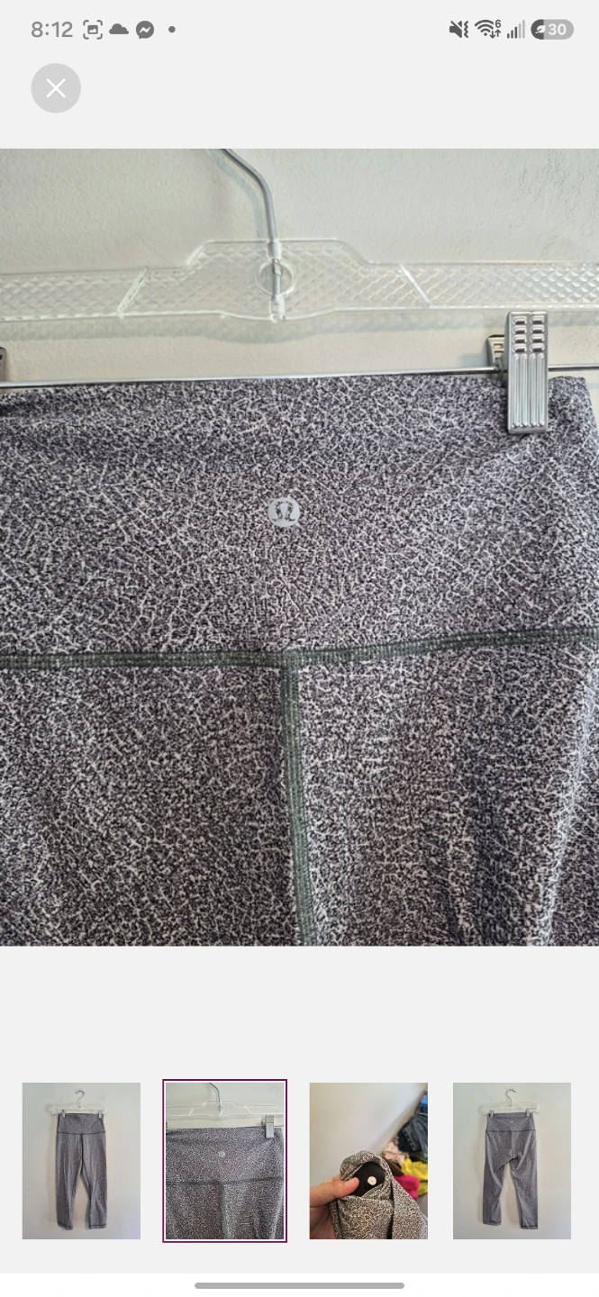 Lululemon printed high-rise leggings - photo 2