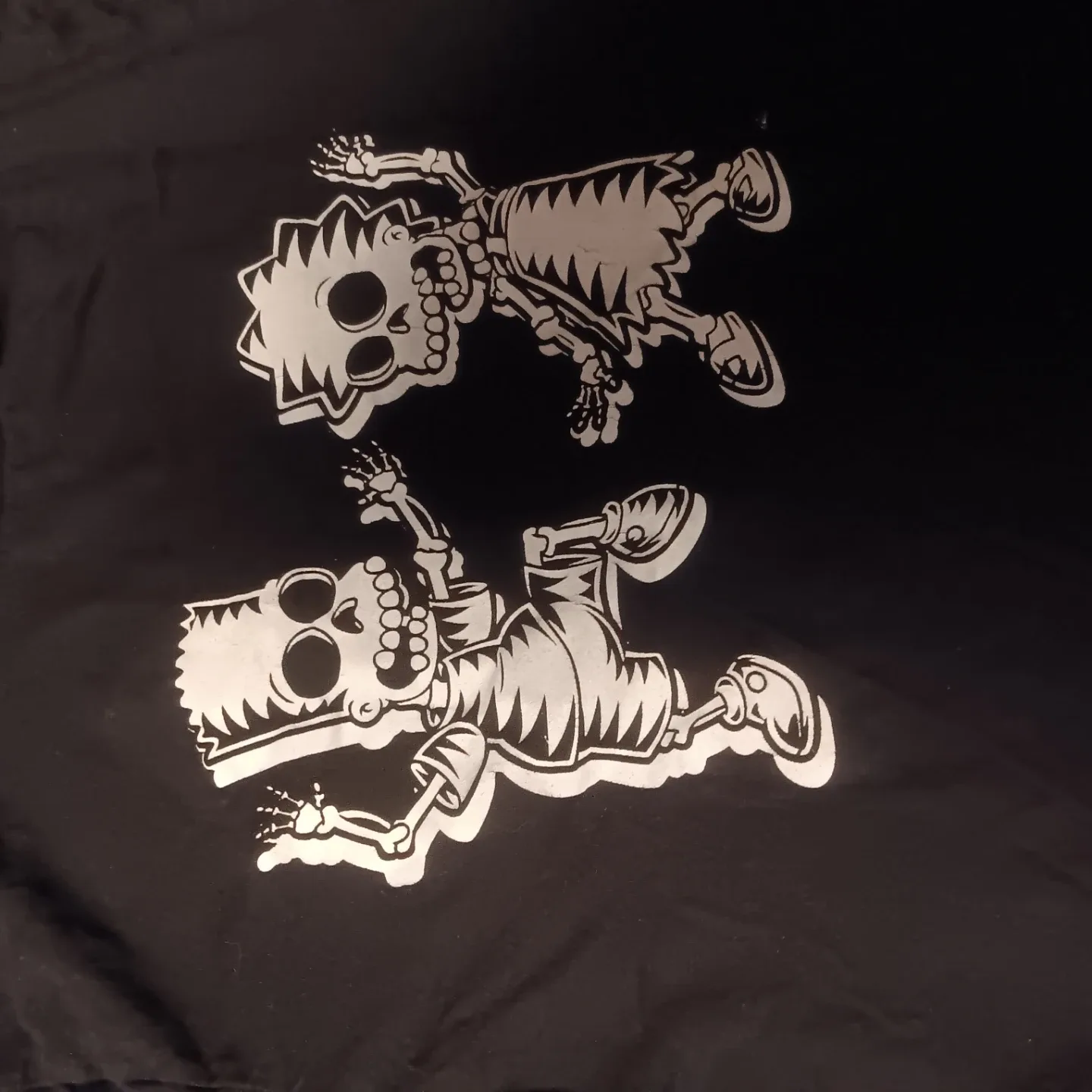 The Simpsons Skeleton Graphic T-Shirt - photo 2