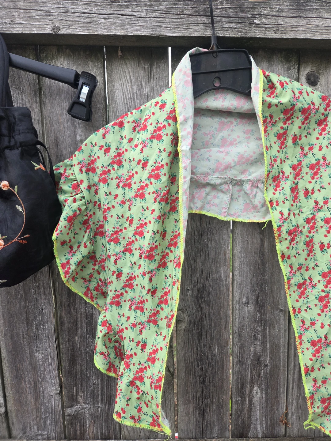 100th day of kindergarten Floral Drawstring Bag and Scarf Set - photo 3