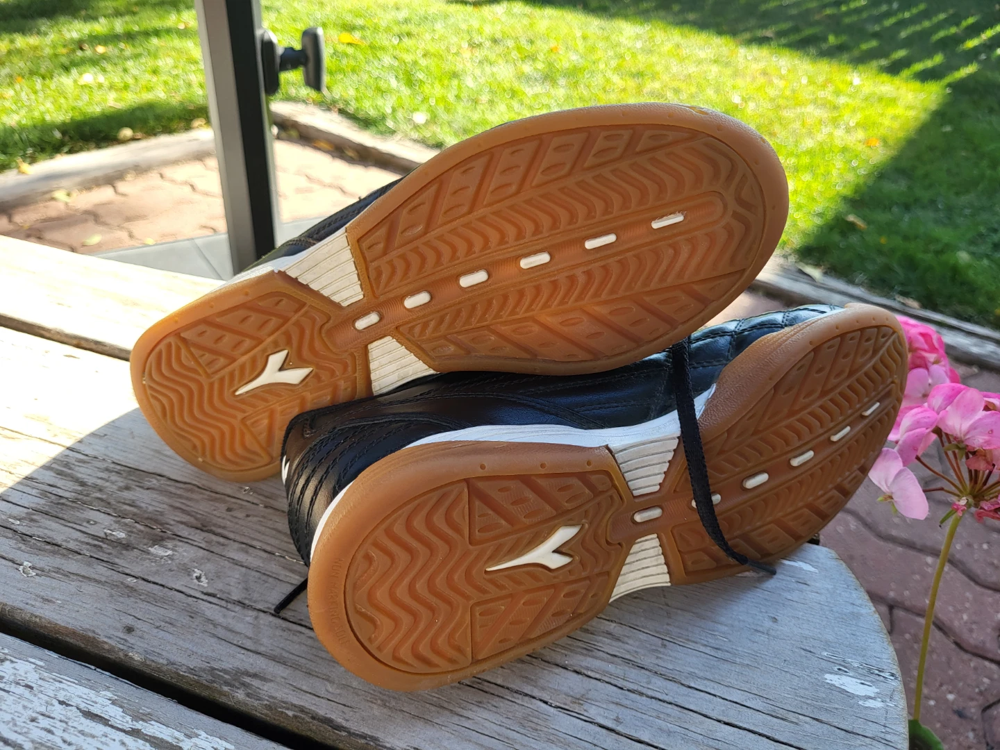 Diadora indoor soccer shoes black 🏈 - photo 3