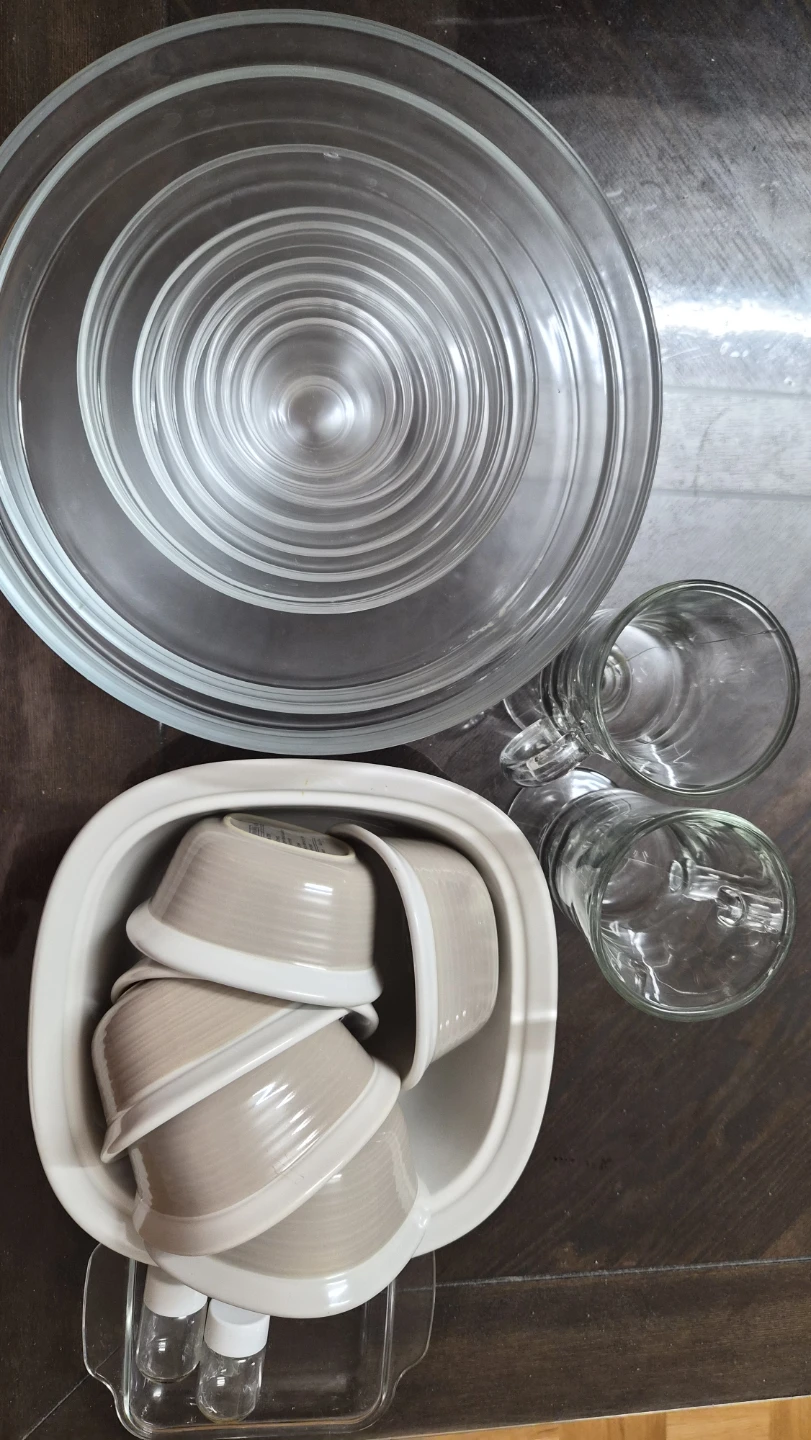 Kitchen Glassware and Ceramic Bowl Set - photo 3