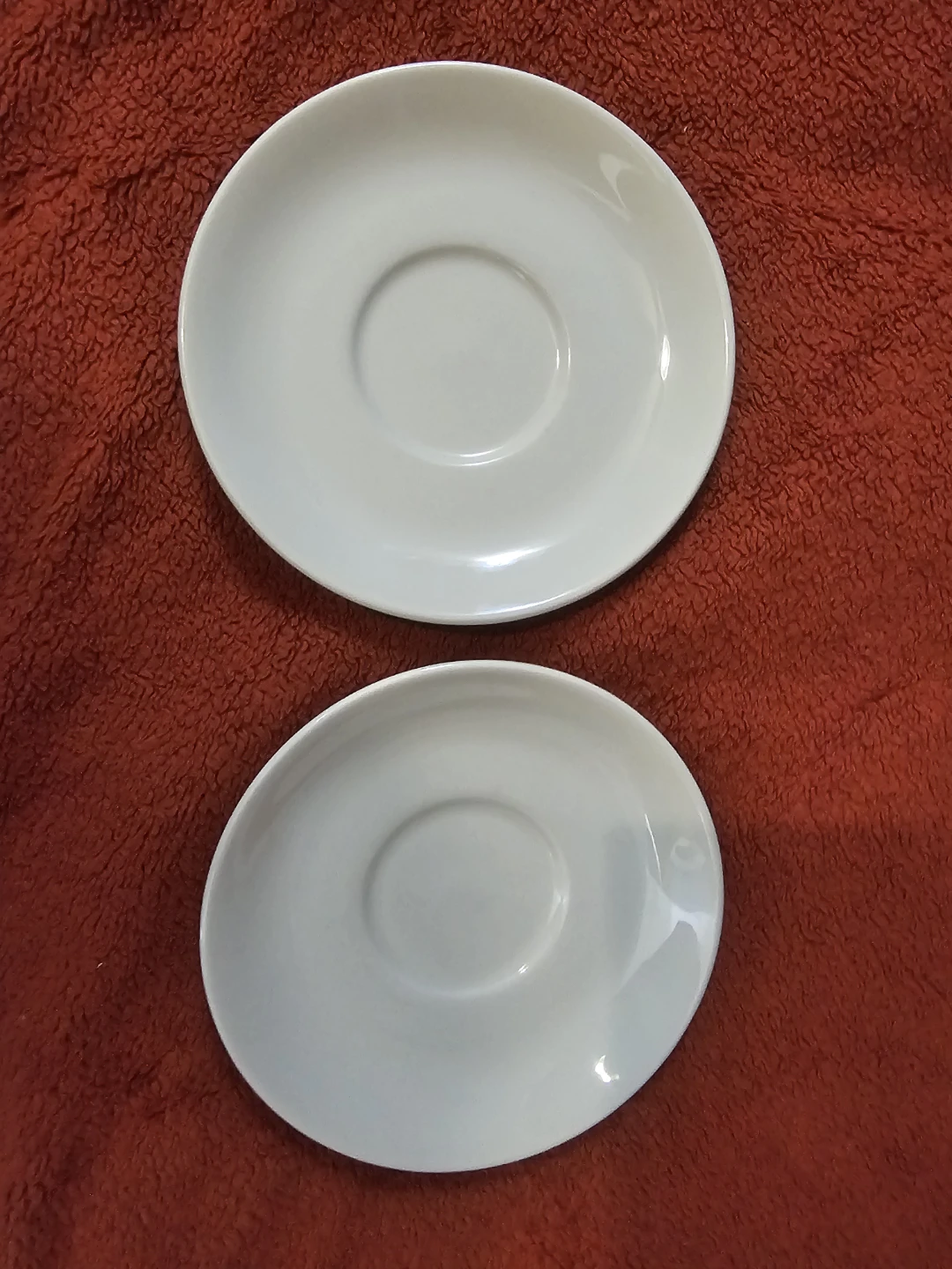 2 Midwinter Style Saucers