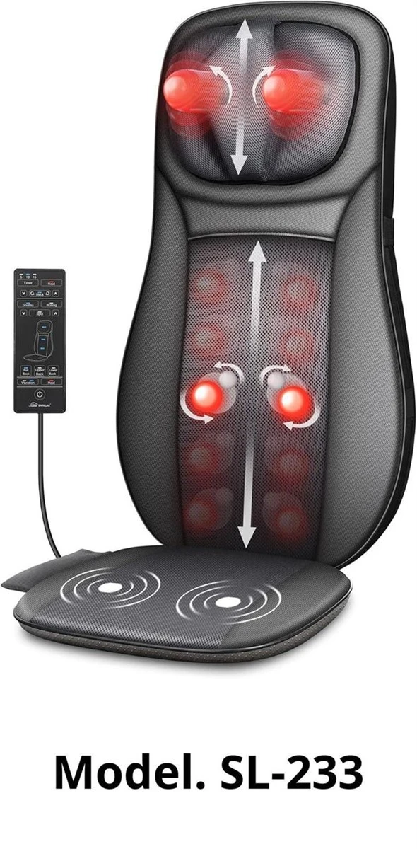 Shiatsu Back Massage with Heat Model SL-233